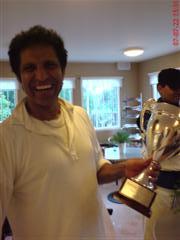 Best bowler Rajan Sharma